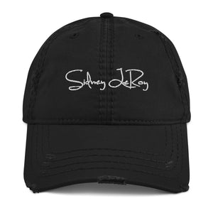 SIDNEY LEROY DAD HAT - BLACK